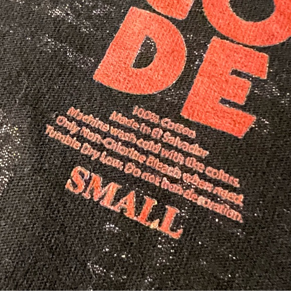 Zip Code 2015 The Rolling Stones 100% Cotton Tank Black Red Small North America - Picture 3 of 6